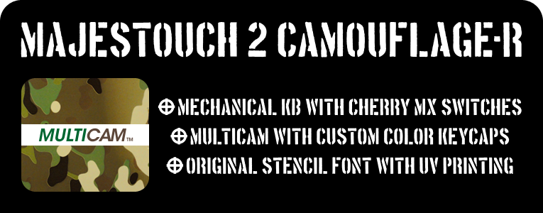 Majestouch 2 Camouflage-R