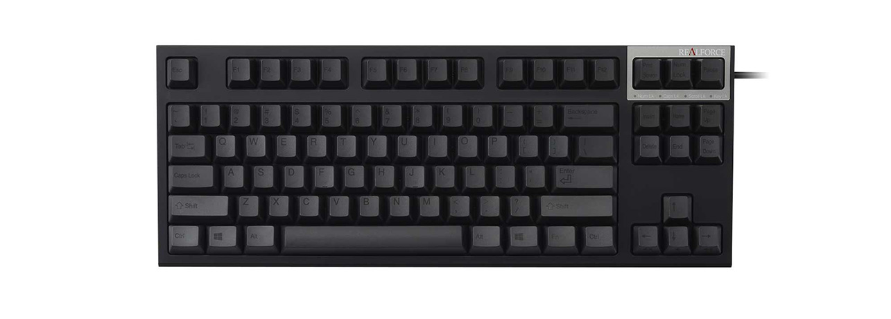 Realforce A R2 Tkl 英語87キー Apc All30g ブラック 購入ページ ダイヤテック株式会社