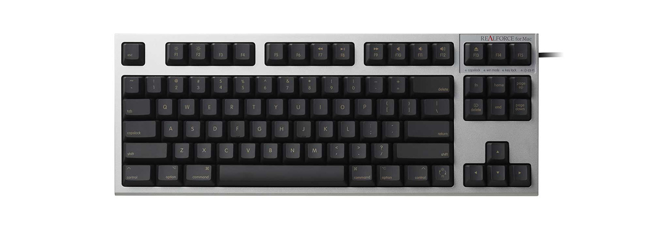 最終売り尽くし！】REALFORCE TKL for Mac 87キー英語配列 テンキー