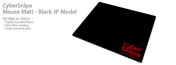Cyber Snipa Mouse Matt Black JP model