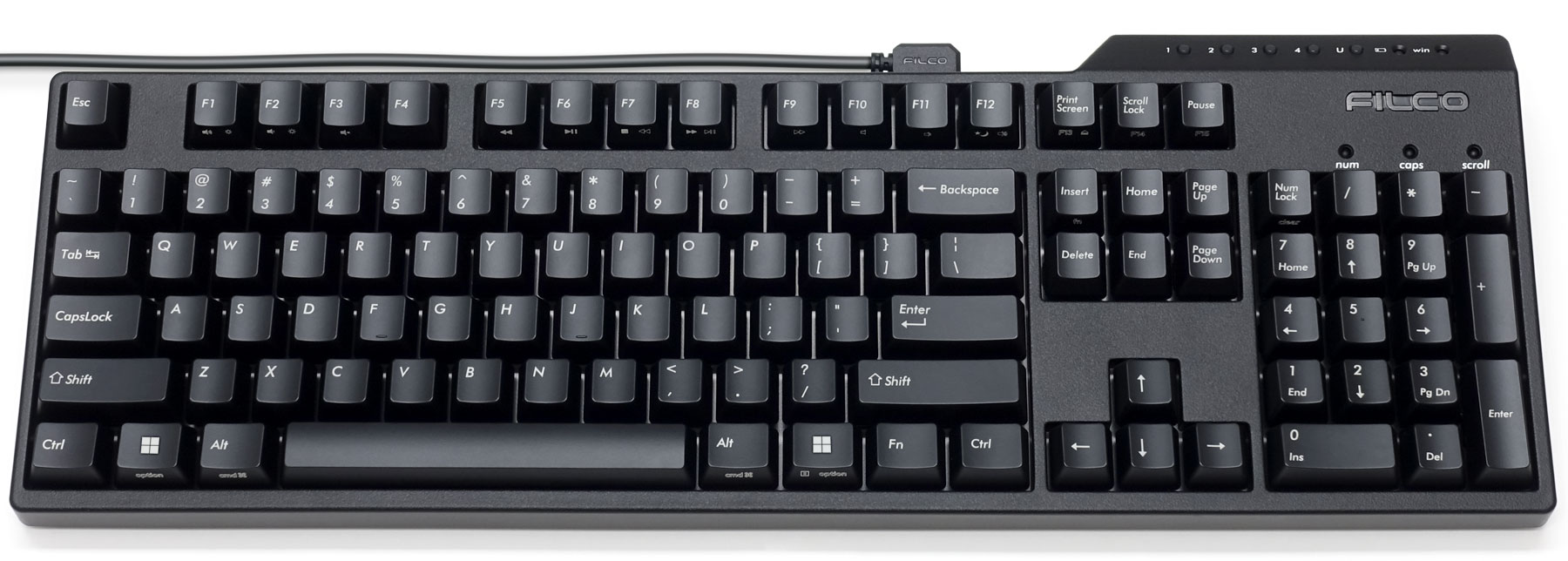 FILCO FILCO Majestouch Convertible 赤軸 テンキーレス 英語 US ASCII FKBC87MRL/ EB3  返品種別A