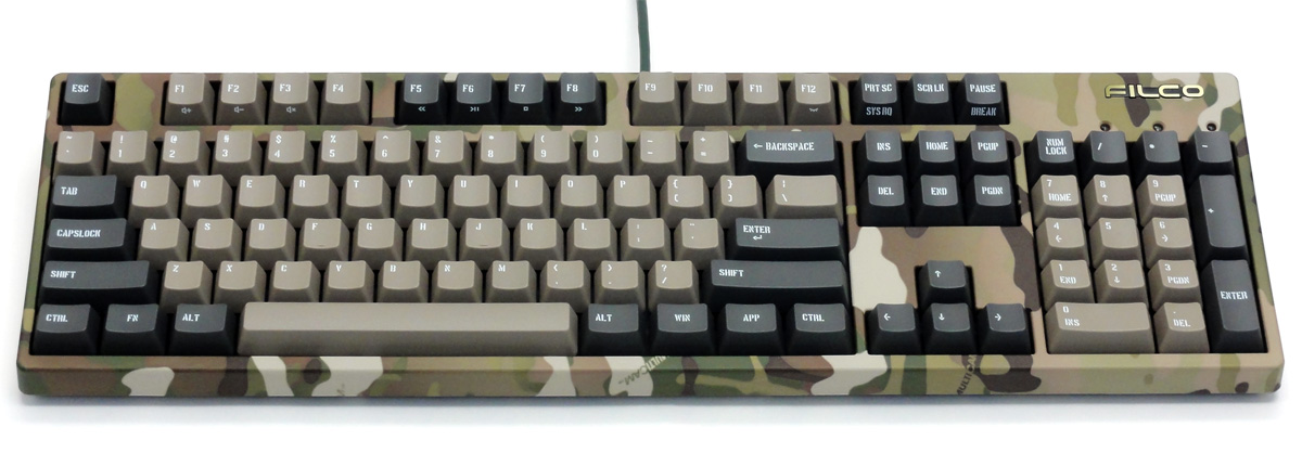 Majestouch 2 Camouflage-R 青軸・フルサイズ・US ASCII