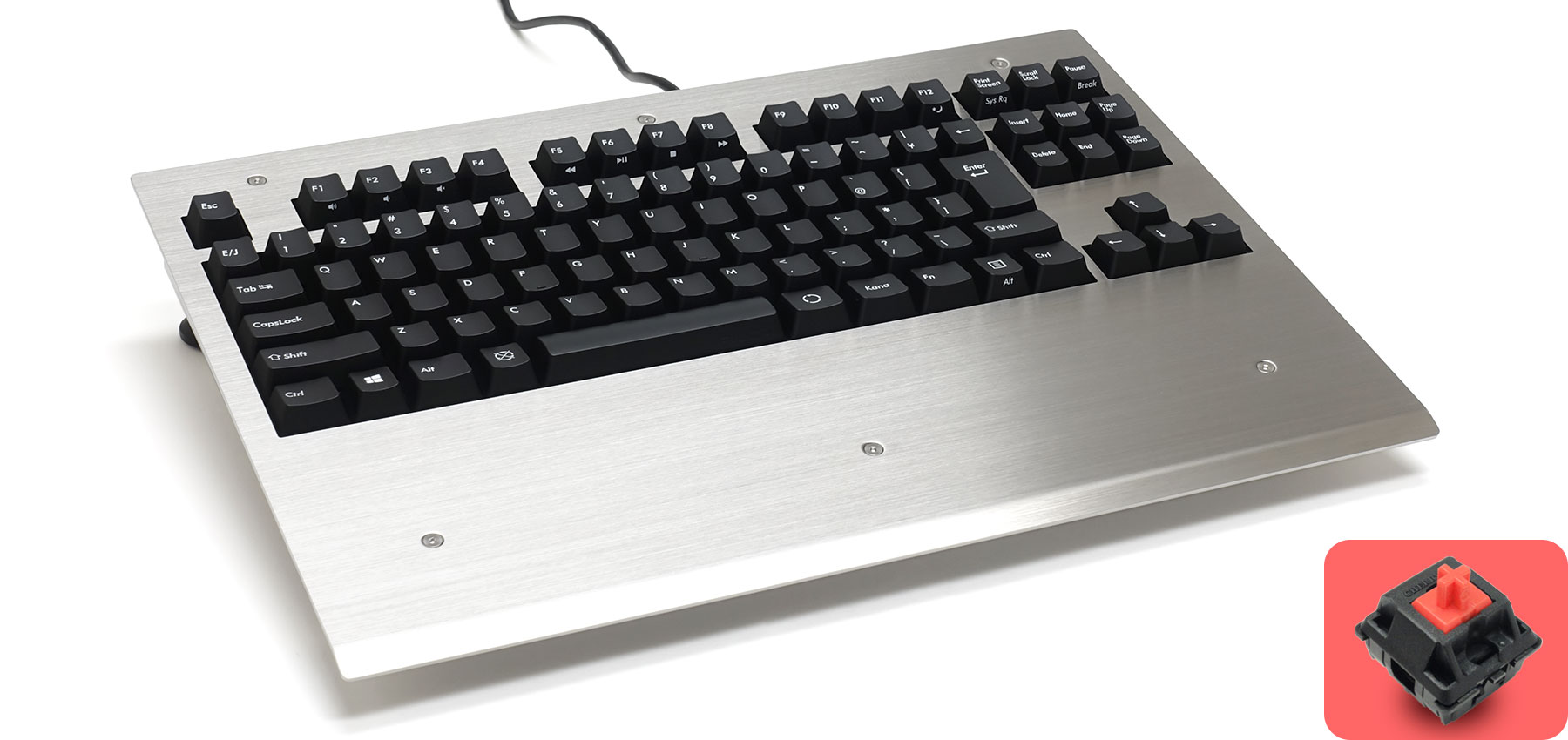 Majestouch 3 Metal SUS Tenkeyless 静音赤軸・テンキーレス・日本語