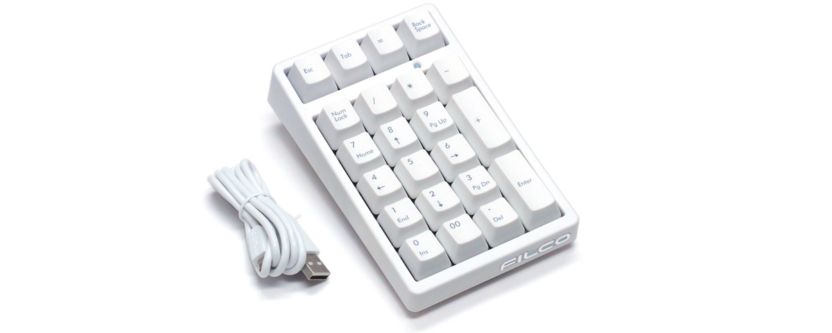 Majestouch TenKeyPad 2 Professional [CHERRY MX SILENT / Matte white]