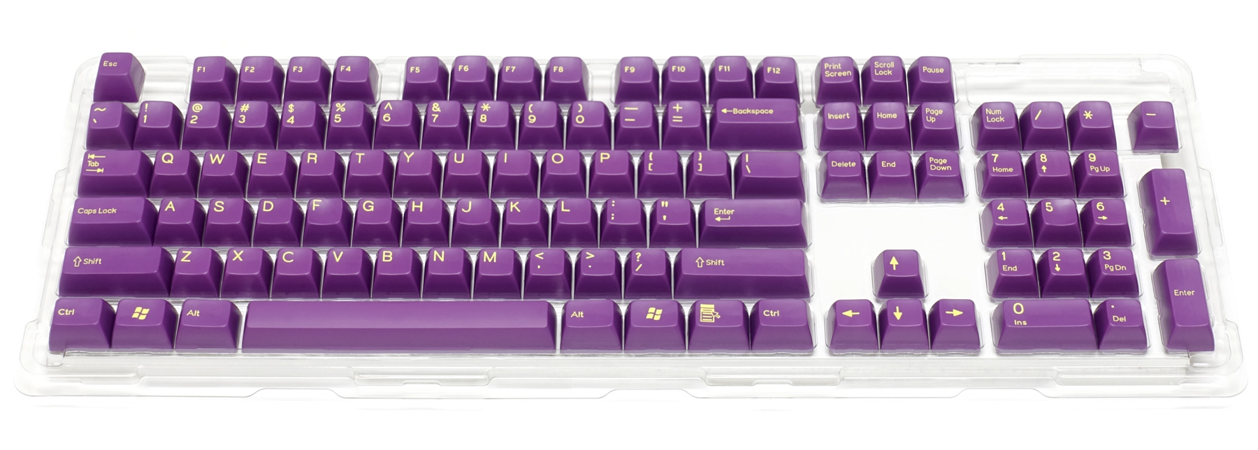 Double-shot keycap set for Majestouch 2 / Purple