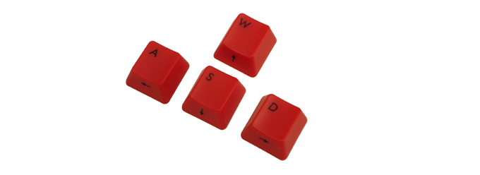 【直販限定】Majestouch用 ASDW RED keycap set