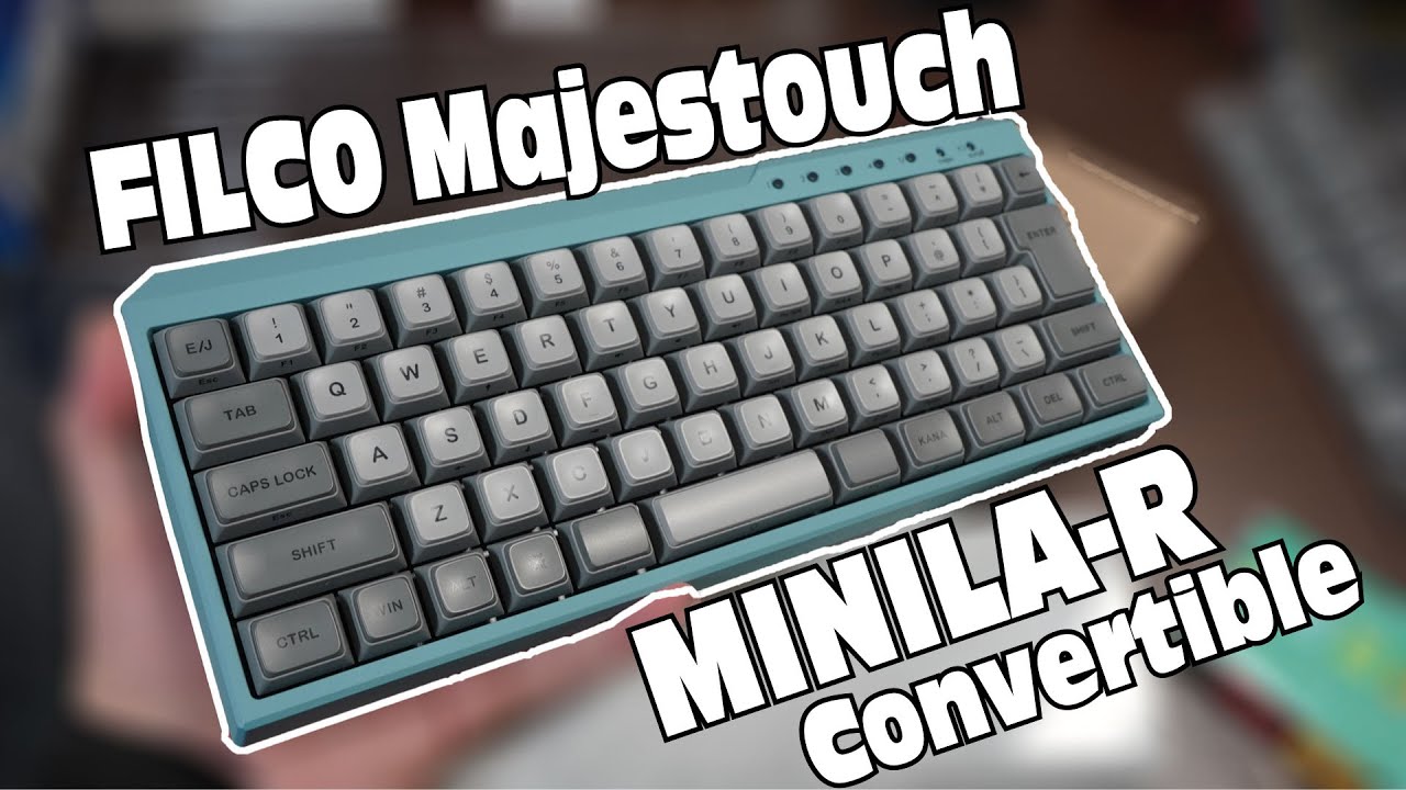 Filco Majestouch MINILA-R Convertible レビュー 2020年最新無線コンパクトキーボード