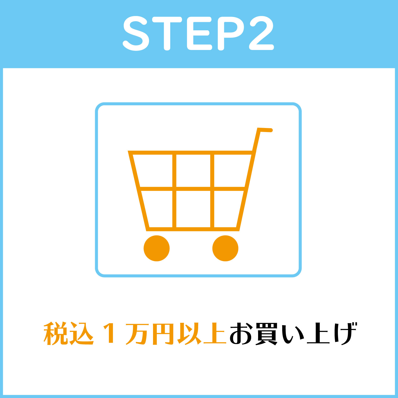 STEP2:税込1万円以上お買い上げ